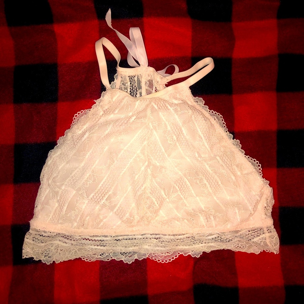 Aerie baby pink bralette